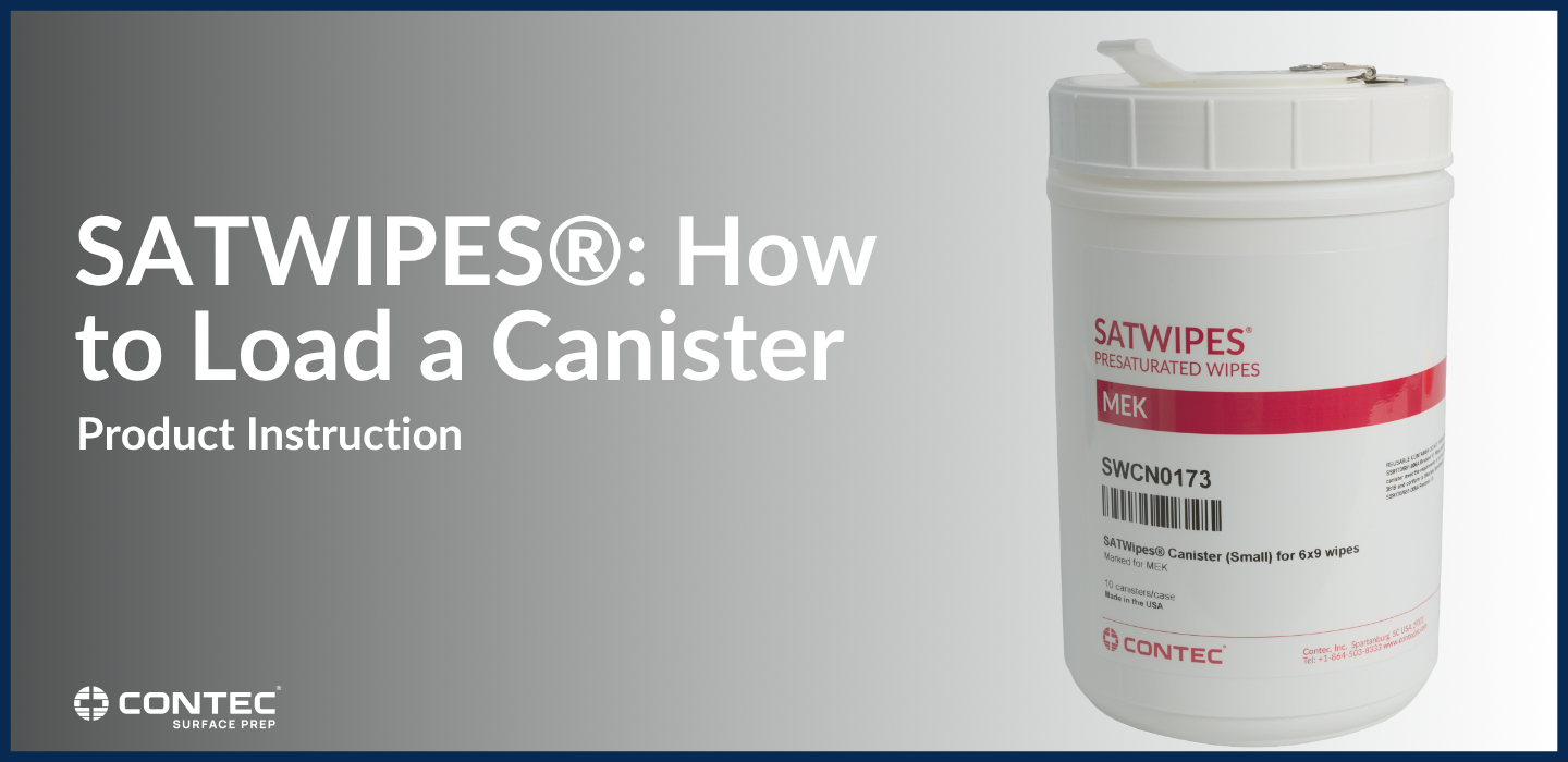 SATWIPES®: How to Load a Canister